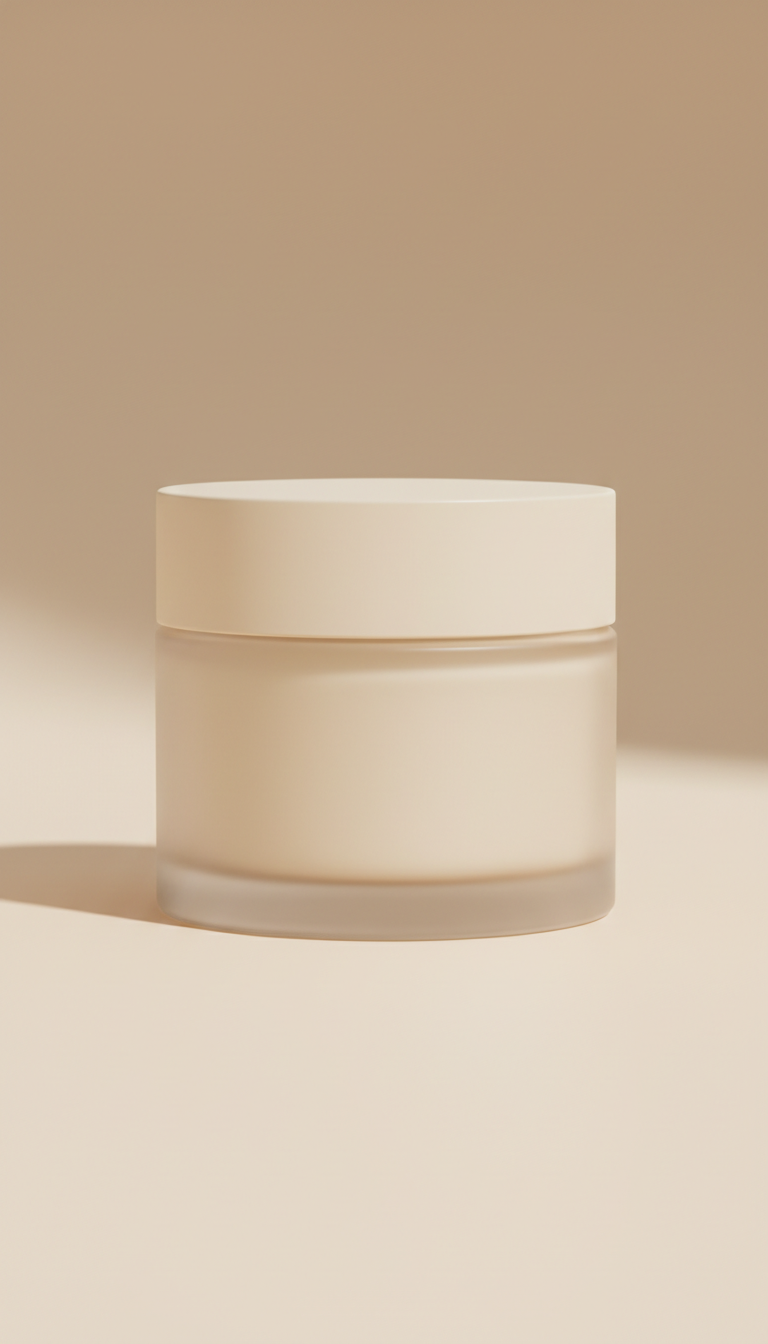 Collagen-enriched face cream with lightweight texture
