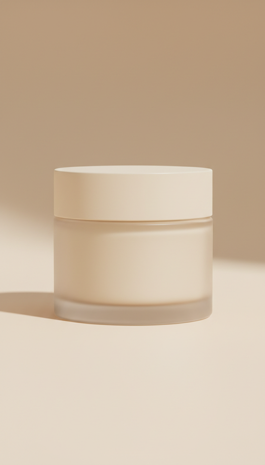 Collagen-enriched face cream with lightweight texture